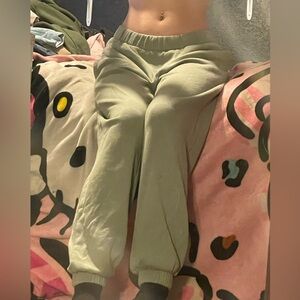 Green sweats